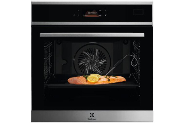 Piekarnik do zabudowy Electrolux EOB8S39X Steamboost elektryczny Parowy czarny