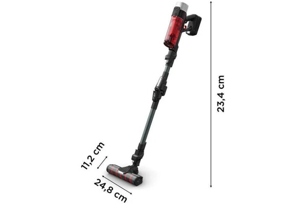 Odkurzacz Tefal TY2098WO tradycyjny bezworkowy czarno-czerwony
