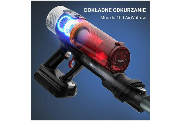 Odkurzacz Tefal TY2098WO tradycyjny bezworkowy czarno-czerwony