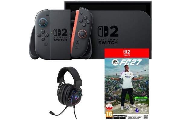 Konsola Nintendo Switch 2 256GB czarny + EA Sports FC 27