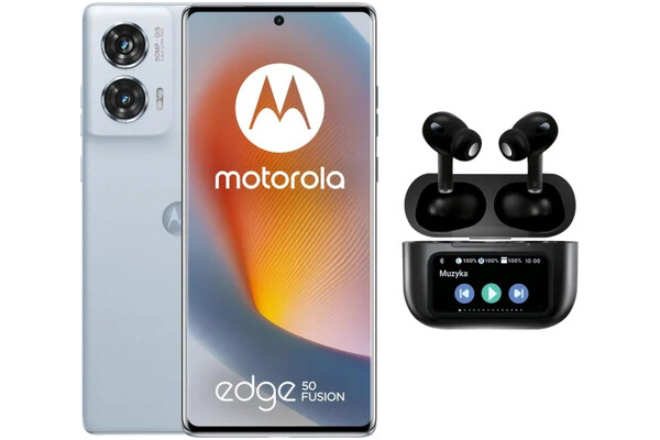 Smartfon Motorola edge 50 pro fusion 5G błękitny 6.67" 8.0GB/256.0GB