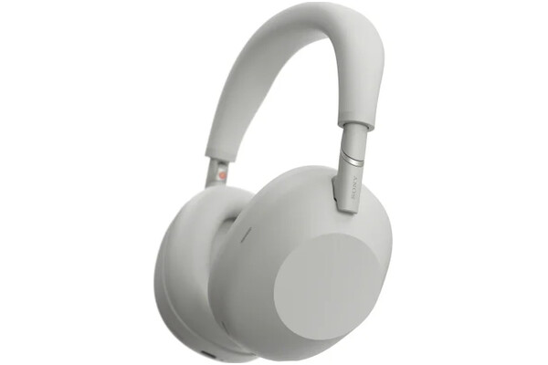 Słuchawki Sony WH1000XM6 Nauszne Przewodowe srebrny