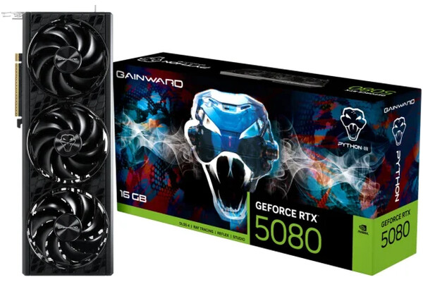 Karta graficzna GAINWARD RTX 5080 16GB GDDR7