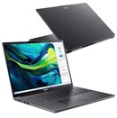 Laptop ACER Aspire 16 AI 16.0" Intel Core Ultra 5-125H Intel Arc 32GB 1TB SSD Windows 11 Home Stalowo-szary