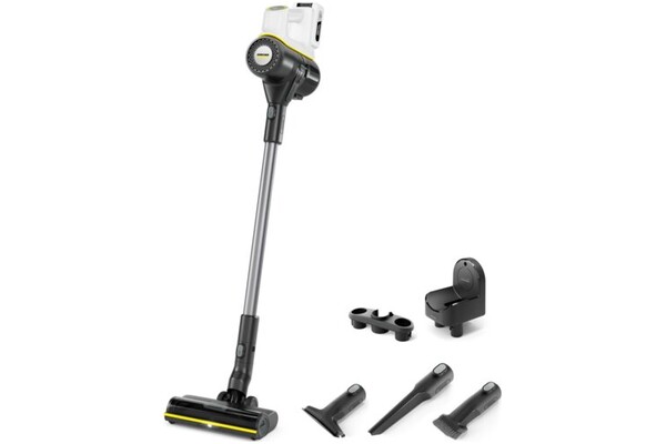 Odkurzacz Karcher VCS5 pionowy z pojemnikiem biało-srebrny