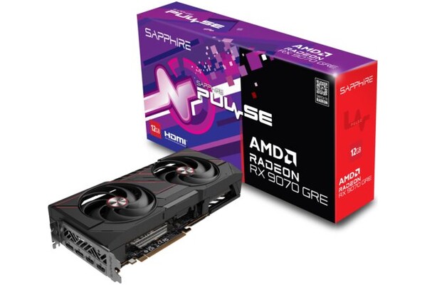 Karta graficzna SAPPHIRE RX 9070 Pulse OC 12GB GDDR6