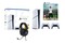 Konsola Sony PlayStation 5 Slim 1TB biało-czarny + Astros Playroom, EA Sports FC 27 Gra PS5 + słuchawki MAD