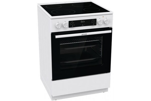 Kuchnia Gorenje GECS6C70WC płyta gazowa, piekarnik elektryczny