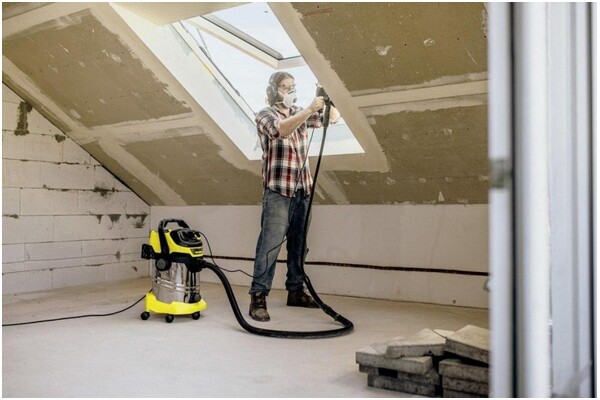 Odkurzacz Karcher WD6P tradycyjny bezworkowy żółty