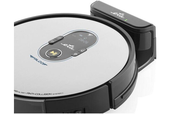 Odkurzacz ETA 7542962 Falco II Smart robot sprzątający z pojemnikiem szary
