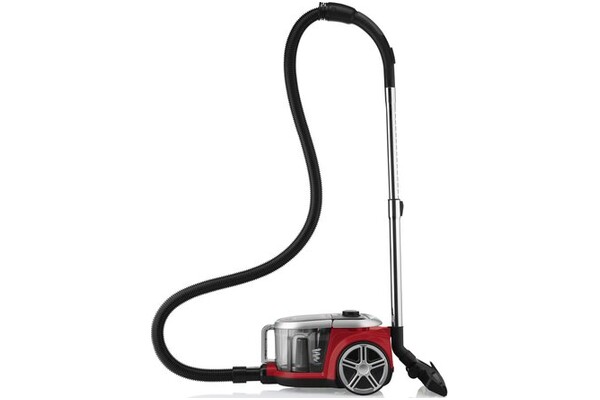 Odkurzacz ETA 351790000 Stormy Turbo tradycyjny z pojemnikiem 800W czerwono-czarny