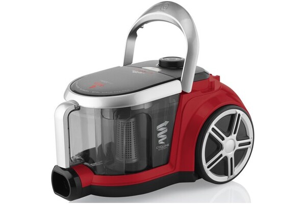 Odkurzacz ETA 351790000 Stormy Turbo tradycyjny z pojemnikiem 800W czerwono-czarny