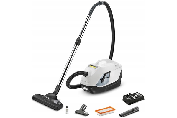 Odkurzacz Karcher DS6 tradycyjny bezworkowy biały