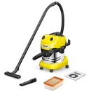 Odkurzacz Karcher WD4S tradycyjny workowy 1000W żółty