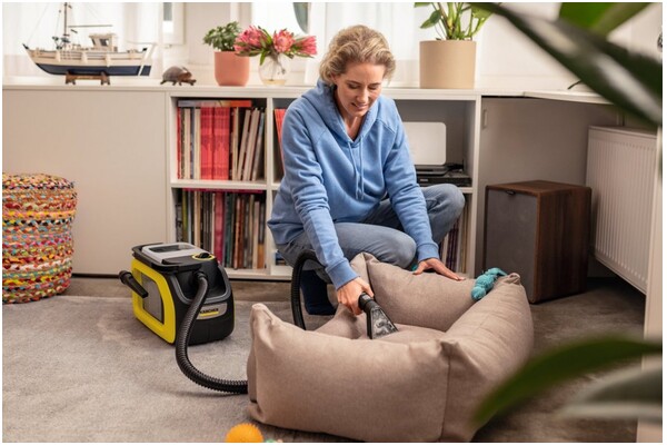 Odkurzacz Karcher SE3 tradycyjny bezworkowy żółty