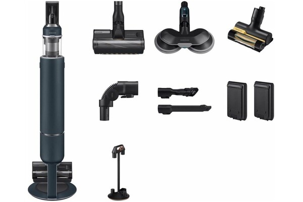 Odkurzacz Samsung VS20B95973B/GE Jet Pro Extra pionowy bezworkowy niebieski