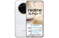 Smartfon realme 14 Pro+ 5G perłowy 6.83" 8.0GB/256.0GB