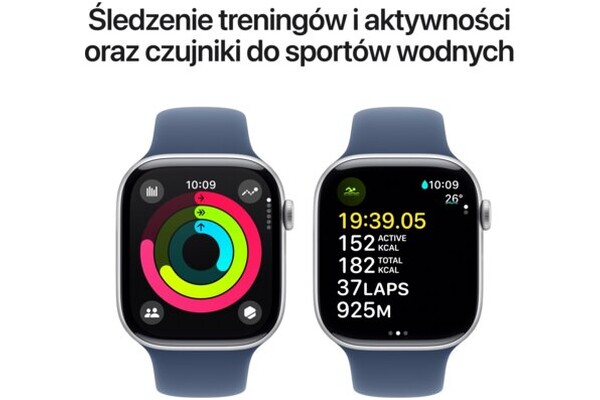 Smartwatch Apple Watch Series 10 Aluminium Case 42.0mm niebieski