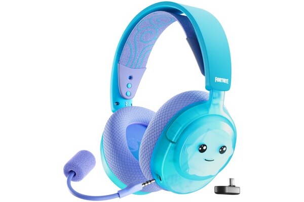 Słuchawki SteelSeries Arctis Nova 3 Nauszne Bezprzewodowe niebiesko-fioletowy
