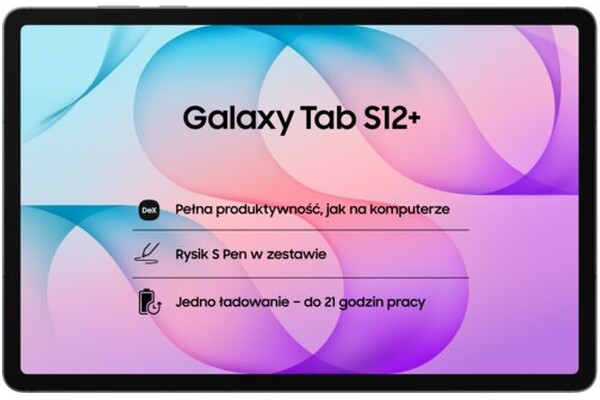 Tablet Samsung Galaxy Tab S12+ 12.60" MediaTek Dimensity 9500 12.0GB/256GB, WiFi, szary