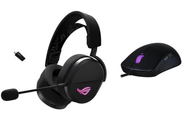 Słuchawki ASUS ROG Core Nauszne Bezprzewodowe czarny