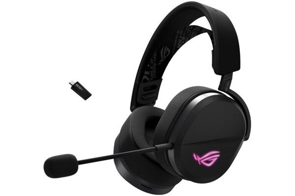 Słuchawki ASUS ROG Core Nauszne Bezprzewodowe czarny