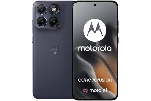 Smartfon Motorola moto edge 70 fusion 5G czarny 6.78" 12.0GB/256.0GB