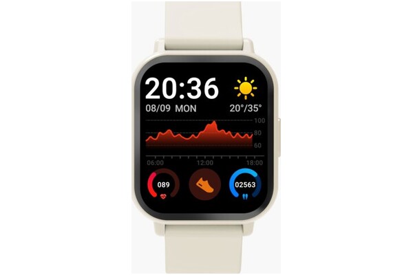 Smartwatch Denver SWC176BE beżowy