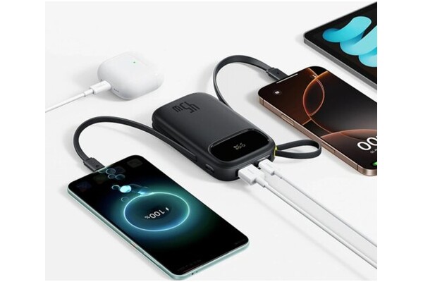 Powerbank Baseus Qpow 3 10000mAh 45.0W czarny