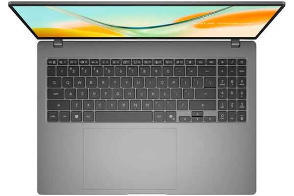 Laptop ASUS Vivobook S16 16.0" Qualcomm Snapdragon X1-26-101 QUALCOMM Adreno 16GB 256GB SSD Windows 11 Home szary