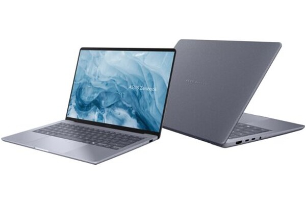 Laptop ASUS Zenbook 14 14.0" Qualcomm Snapdragon X1-26-100 QUALCOMM Adreno 16GB 512GB SSD Windows 11 Home niebieski