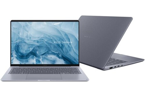 Laptop ASUS Zenbook 14 14.0" AMD Ryzen AI 7 345 AMD Radeon 840M 16GB 512GB SSD Windows 11 Home niebieski