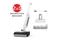 Odkurzacz Tefal GF7540FO X-Clean pionowy z pojemnikiem Kolor