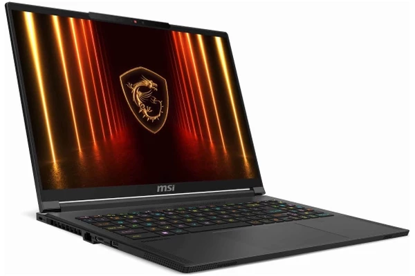 Laptop MSI Stealth A16 16.0" AMD Ryzen AI 9 HX NVIDIA GeForce RTX 5080 32GB 2TB SSD Windows 11 Professional czarny