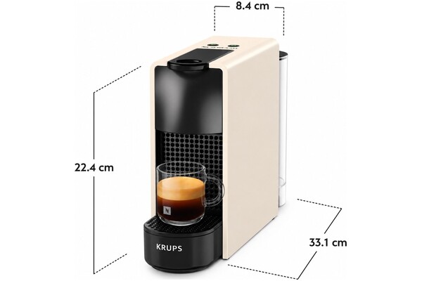 Ekspres KRUPS Essenza Mini XN110AF0 kapsułkowy beżowy