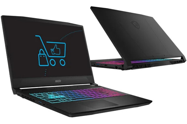 Laptop MSI Katana 17 17.3" Intel Core i5-13420H NVIDIA GeForce RTX 4050 16GB 512GB SSD M.2 czarny