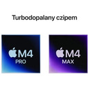 Laptop Apple MacBook Pro 14.2" Apple M4 Max M4 Max (40 rdz.) 128GB 2TB SSD macOS srebrny