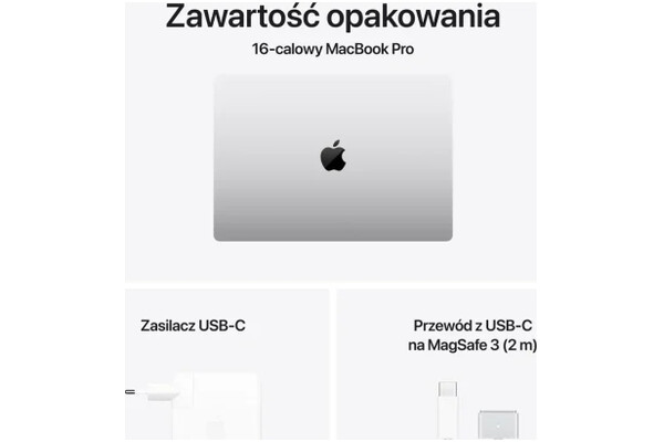 Laptop Apple MacBook Pro 14.2" Apple M4 Max M4 Max (40 rdz.) 128GB 2TB SSD macOS srebrny