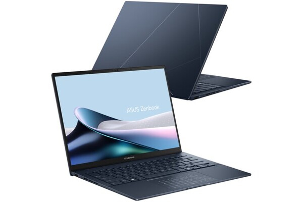Laptop ASUS Zenbook 14 OLED 14.0" Intel Core Ultra 9-285H Intel Arc 140T 32GB 1TB SSD Windows 11 Home niebieski