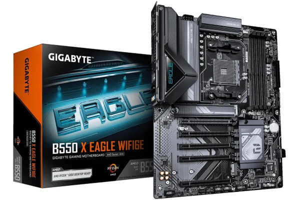 Płyta główna GIGABYTE B550X Socket AM4 AMD B550 DDR4 ATX