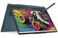 Laptop Lenovo Yoga 7 14.0" AMD Ryzen AI 5 PRO 340 AMD Radeon 840M 16GB 512GB SSD M.2 Windows 11 Home niebieski