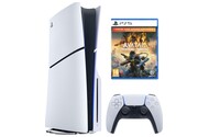 Konsola Sony PlayStation 5 Slim 1TB biało-czarny + Astros Playroom, Avatar Frontiers of Pandora From The Ashes Edition Gra PS5