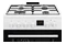 Kuchnia Electrolux LKK660222W płyta gazowo-ceramiczna, piekarnik elektryczny