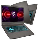 Laptop MSI Thin 15 15.6" Intel Core i5-12450H NVIDIA GeForce RTX 3050 16GB 512GB SSD Windows 11 Home szary