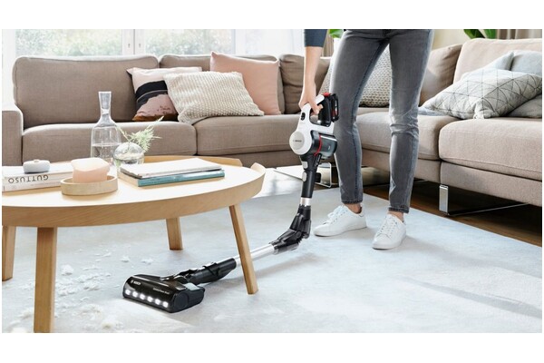 Odkurzacz Bosch BSS711W pionowy bezworkowy biały