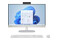 HP All-in-One 24 AMD Ryzen 7 16GB DDR4 AMD Radeon Graphics 4TB SSD Windows 11 Professional