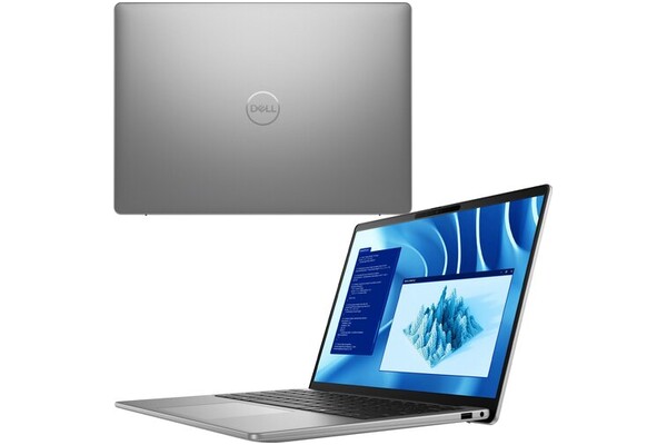 Laptop DELL Latitude 7455 14.0" Qualcomm Snapdragon X1P-64-100 QUALCOMM Adreno 16GB 512GB SSD Windows 11 Professional srebrny