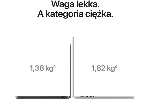 Laptop Apple MacBook Pro 16.3" Apple M5 Pro M5 Pro (20 rdz.) 48GB 1TB SSD macOS gwiezdna czerń