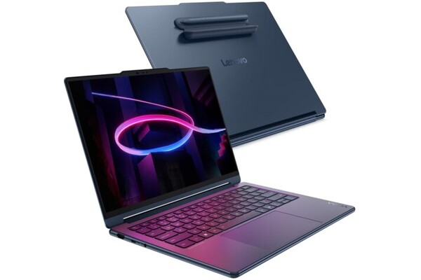 Laptop Lenovo Yoga 9 Aura Edition 14.0" Intel Core Ultra 7-355 Intel 32GB 512GB SSD Windows 11 Home niebieski