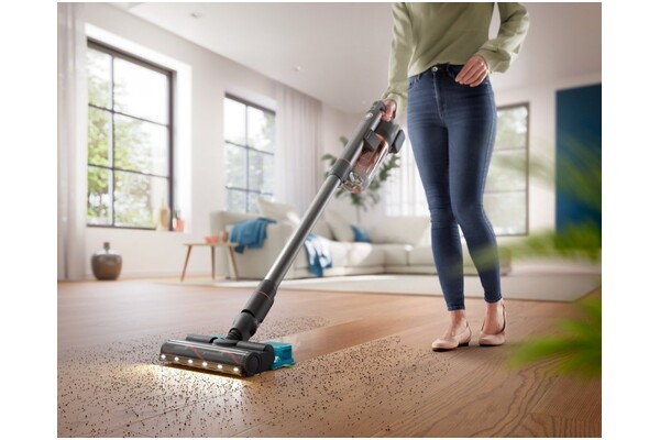 Odkurzacz Philips XC705301 Aqua 7000 pionowy bezworkowy niebieski